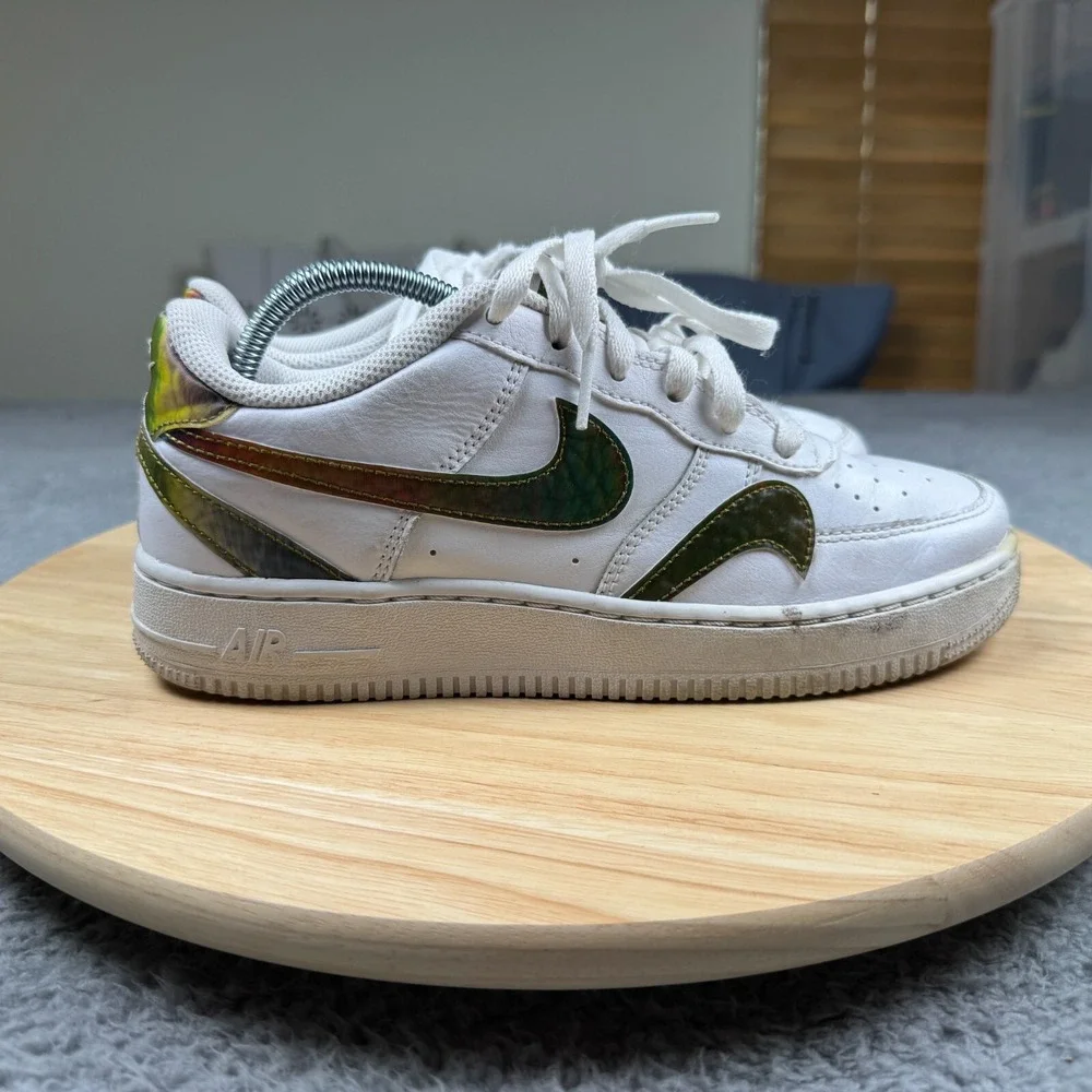 Nike Air Force 1 LV8 Low GS Misplaced Swooshes CZ5890-100‎ 5Y/Women's 6.5